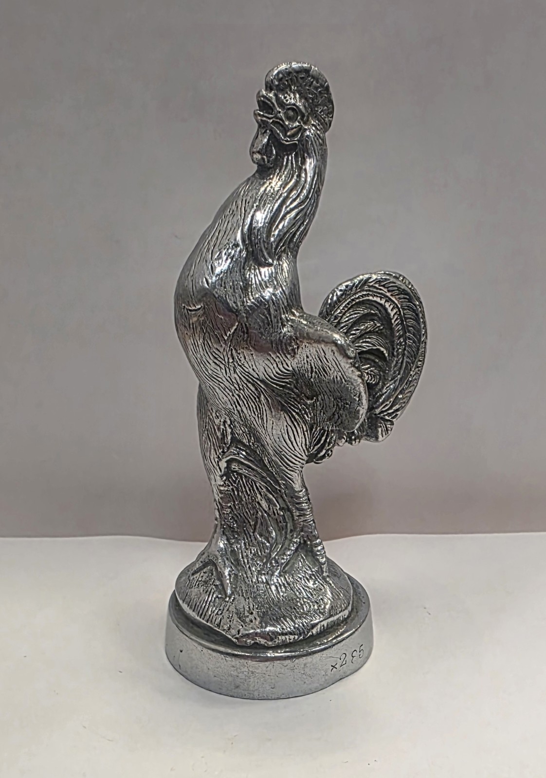 Very Rare 1930\'s Singer Motors Bantam Cockerel Rad Cap/Car Mascot 