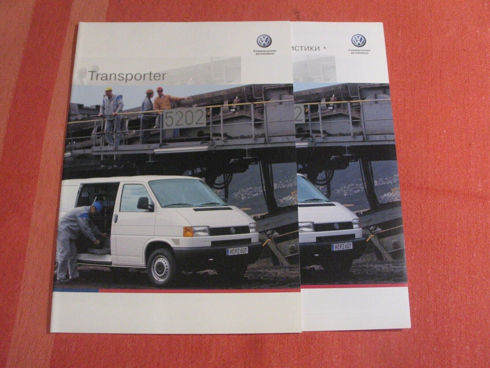 VW Volkswagen Transporter T4 catalog   brochure  2002 Ukraine-Russian market