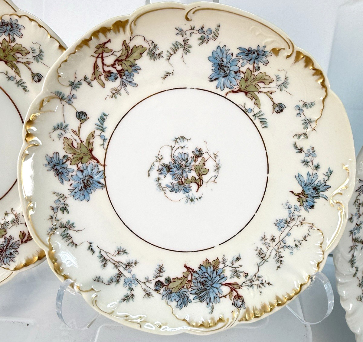 82pc Antique Haviland Limoges Kingwood Schleiger 478 Set - Inc. Nathan-Dohrmann