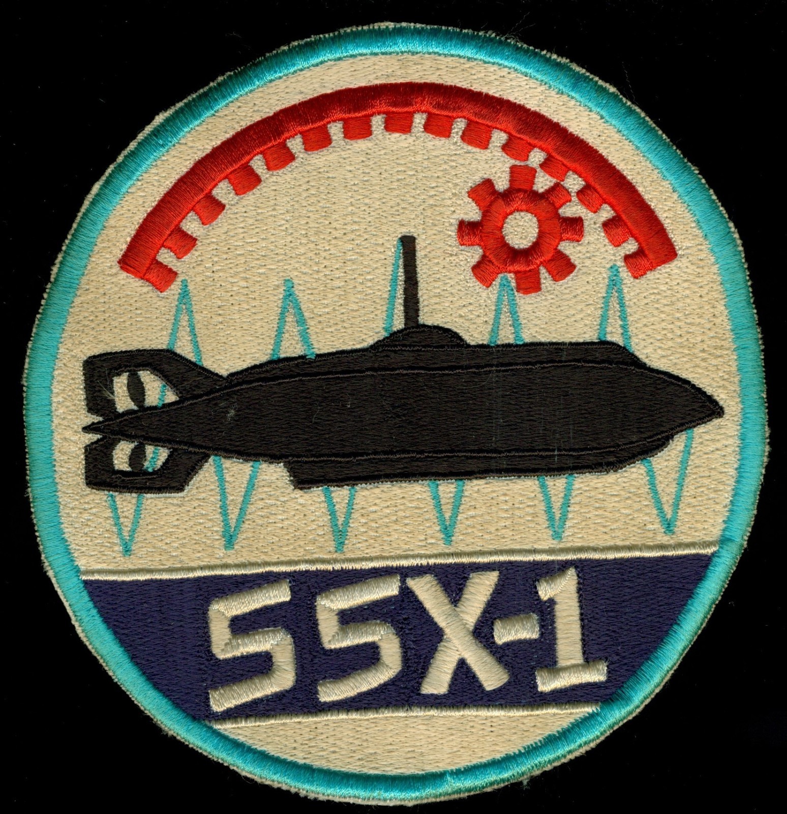 USN SSX-1 SUBRON Six Patch N-1