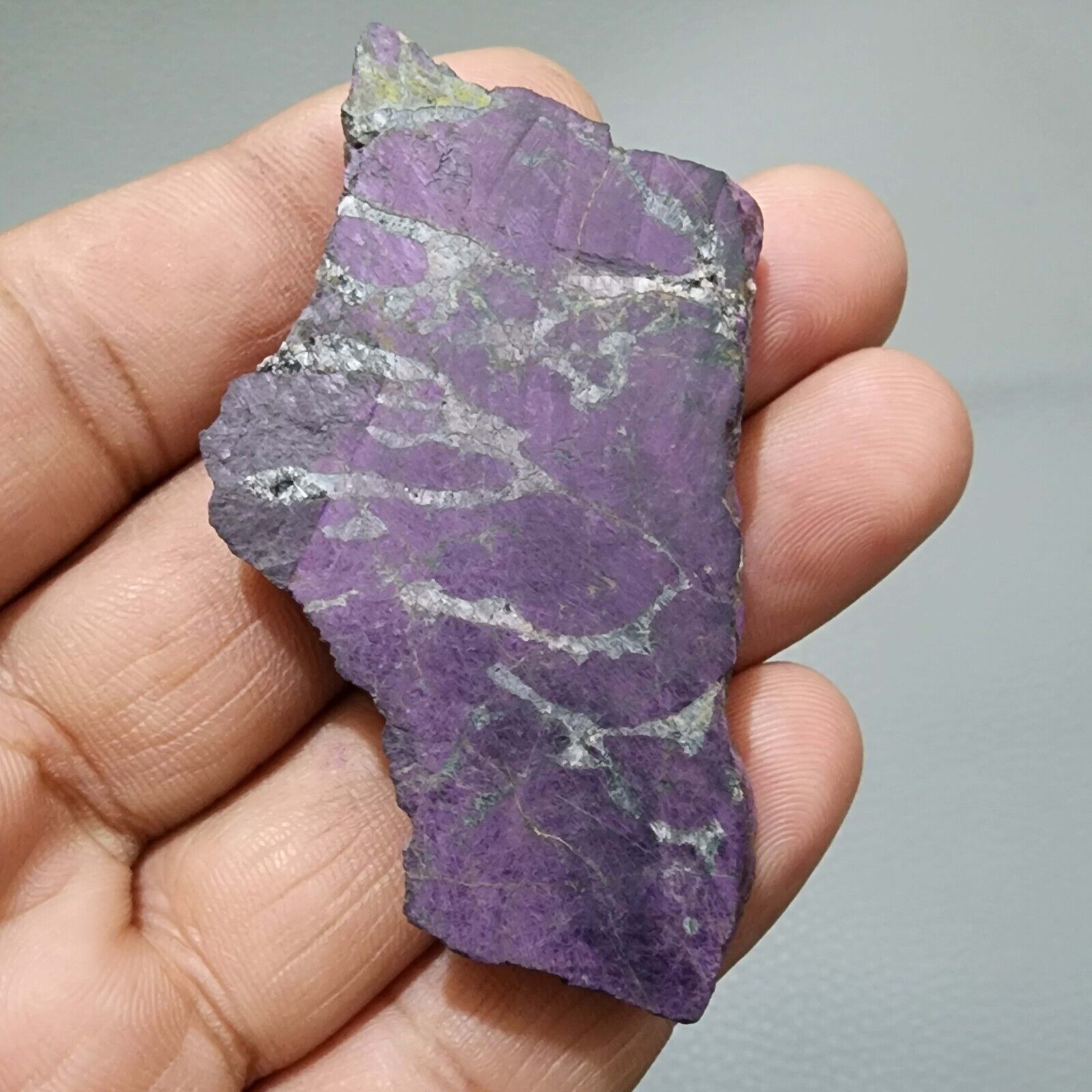 100% Natural Attractive Purple Purpurite Raw 182 Crt Purpurite Rough Gemstone