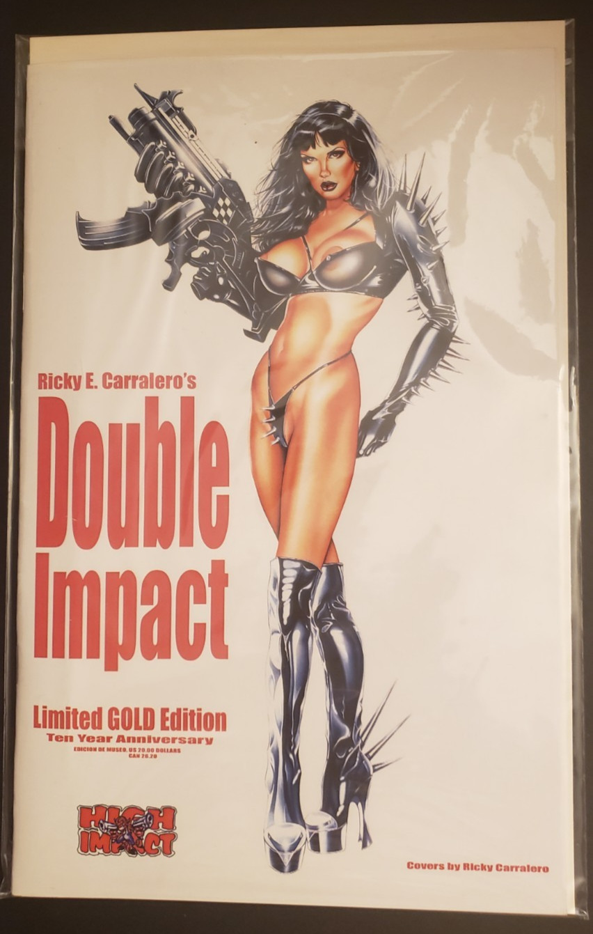 DOUBLE IMPACT  10 year anniversary Limited GOLD edition Ricky Carralero