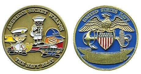 Challenge Coin U.S. NAVY BRAT CHALLENGE COIN