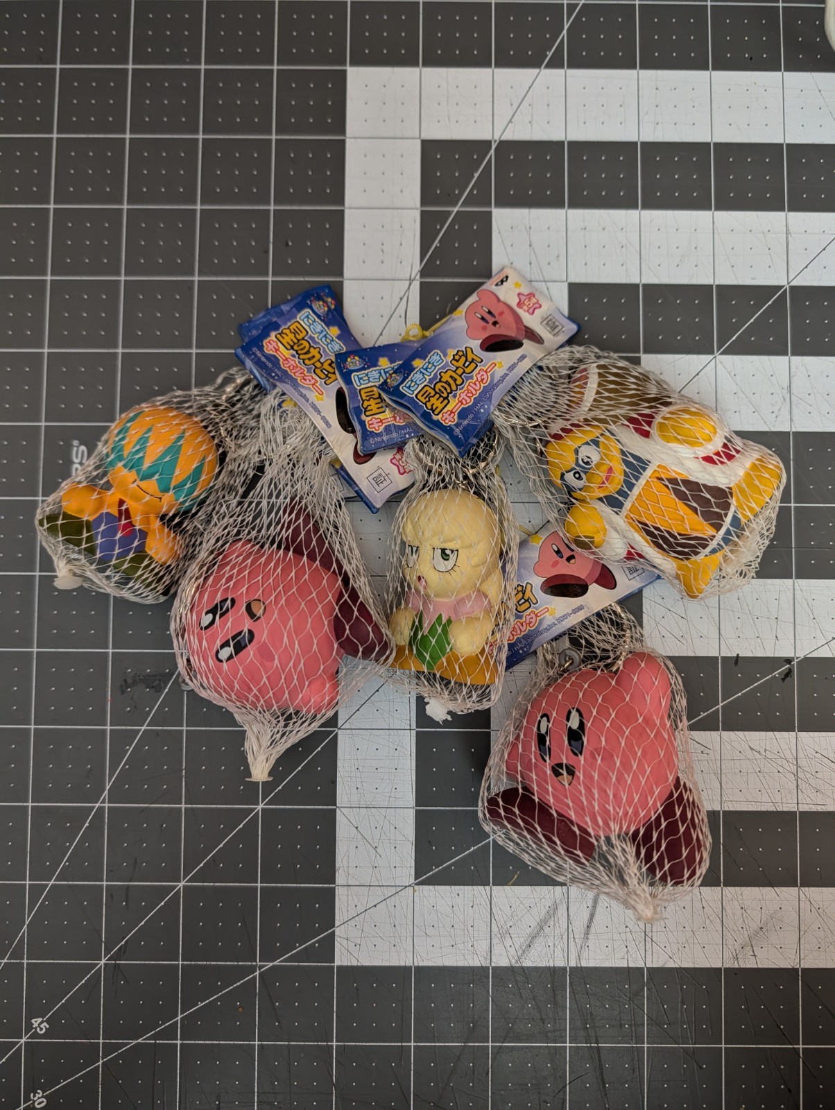 Banpresto 2002 Kirby Right Back At Ya Rare Keychain Set Complete NIP