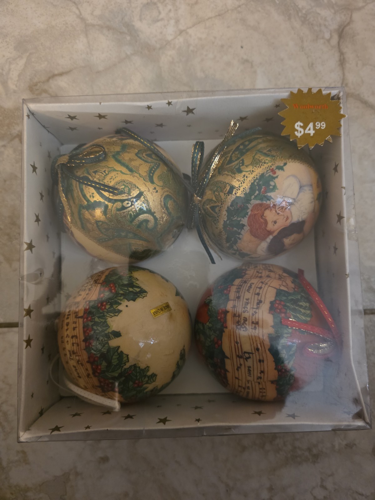 woolworth christmas ornaments vintage