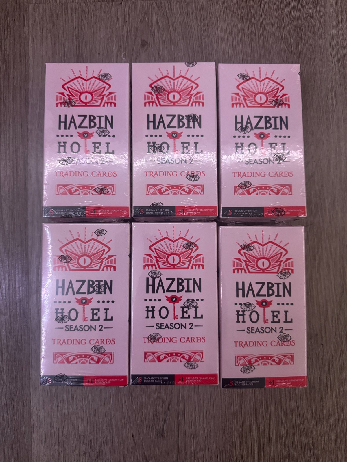 Hazbin Hotel Season Two 2nd Edition Blaster Box 6x Lot