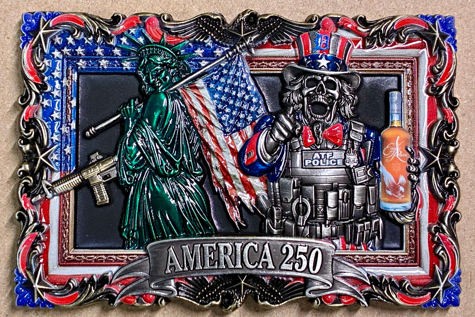 Hard to Get ATF Detroit 250th Coin