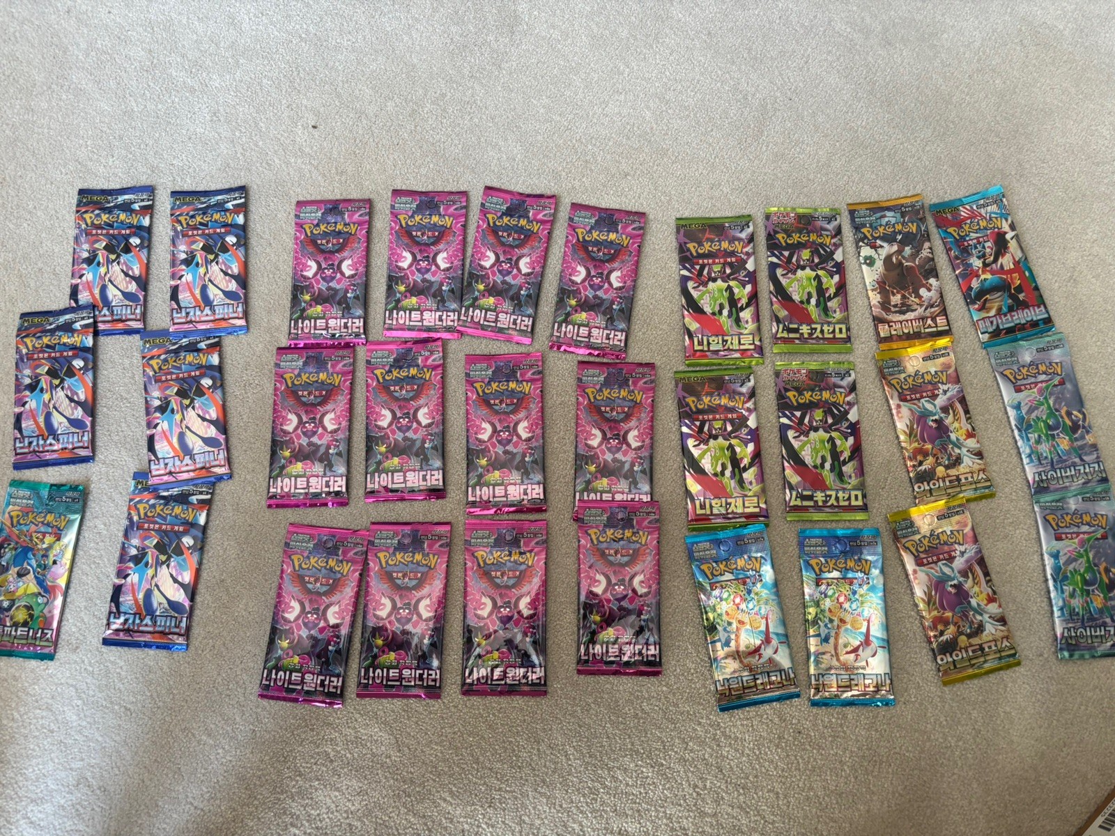 🇬🇧 POKÉMON CARD BOOSTER 30PACK BUNDLE SEALED KOREAN LOW PRICE🇬🇧