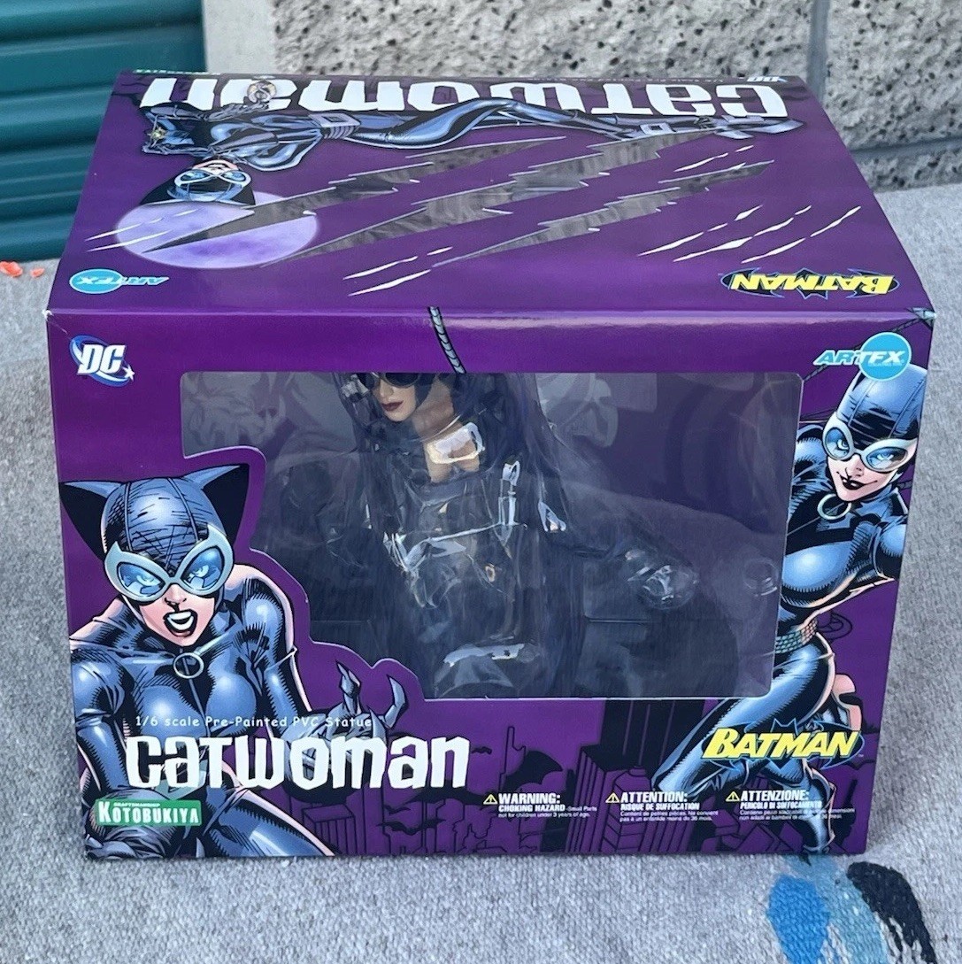 New Kotobukiya Catwoman 1/6 Scale Pre-painted PVC Statue Figure Batman DC Comics