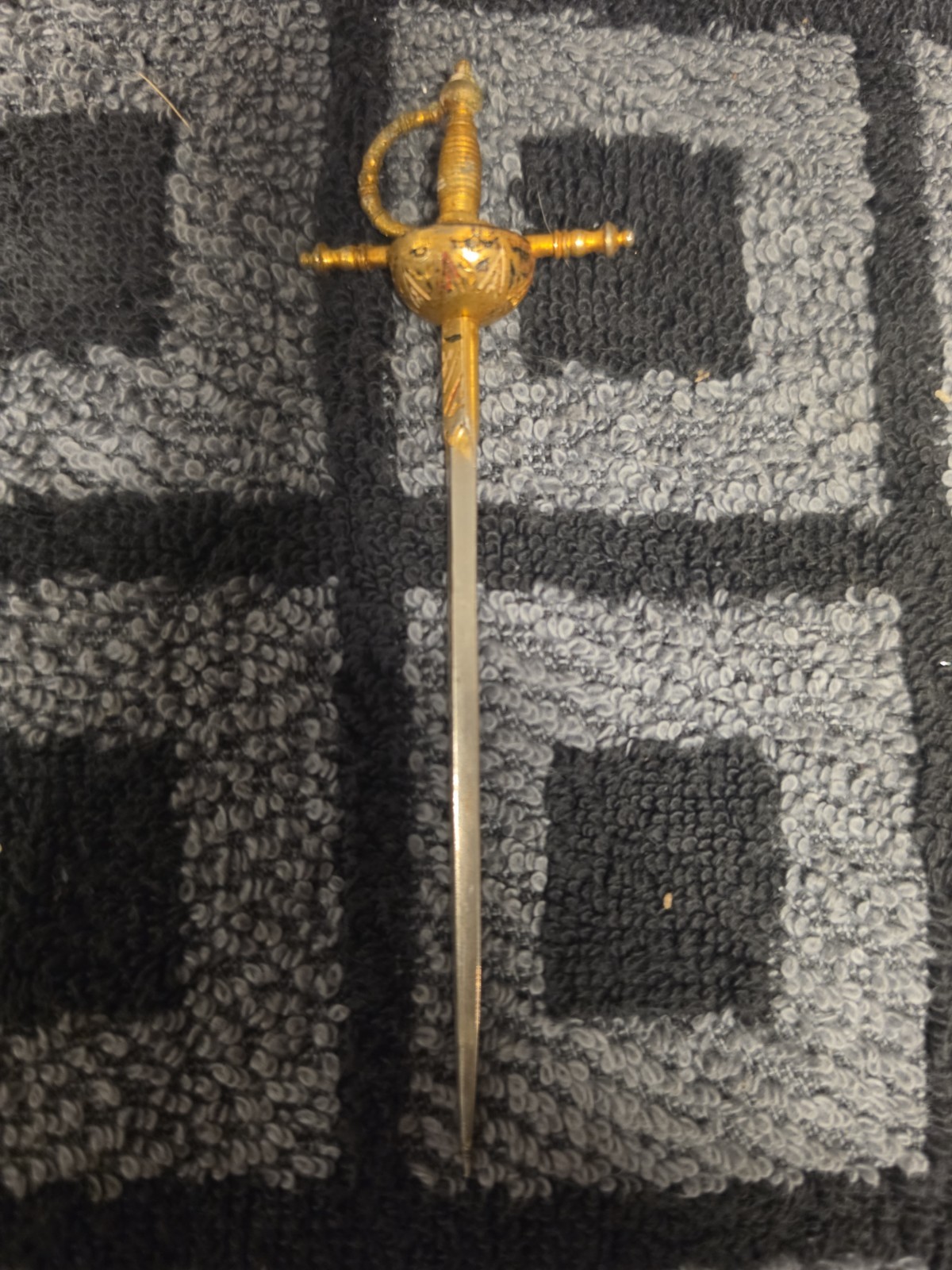 Vintage Spanish Sword Letter Opener Toledo Spain 15 \