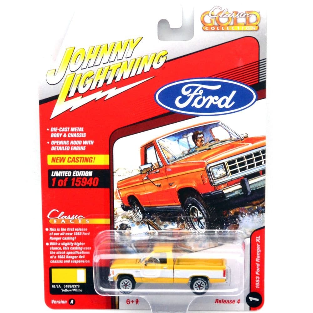 1983 Ford Ranger XL (Yellow/White)