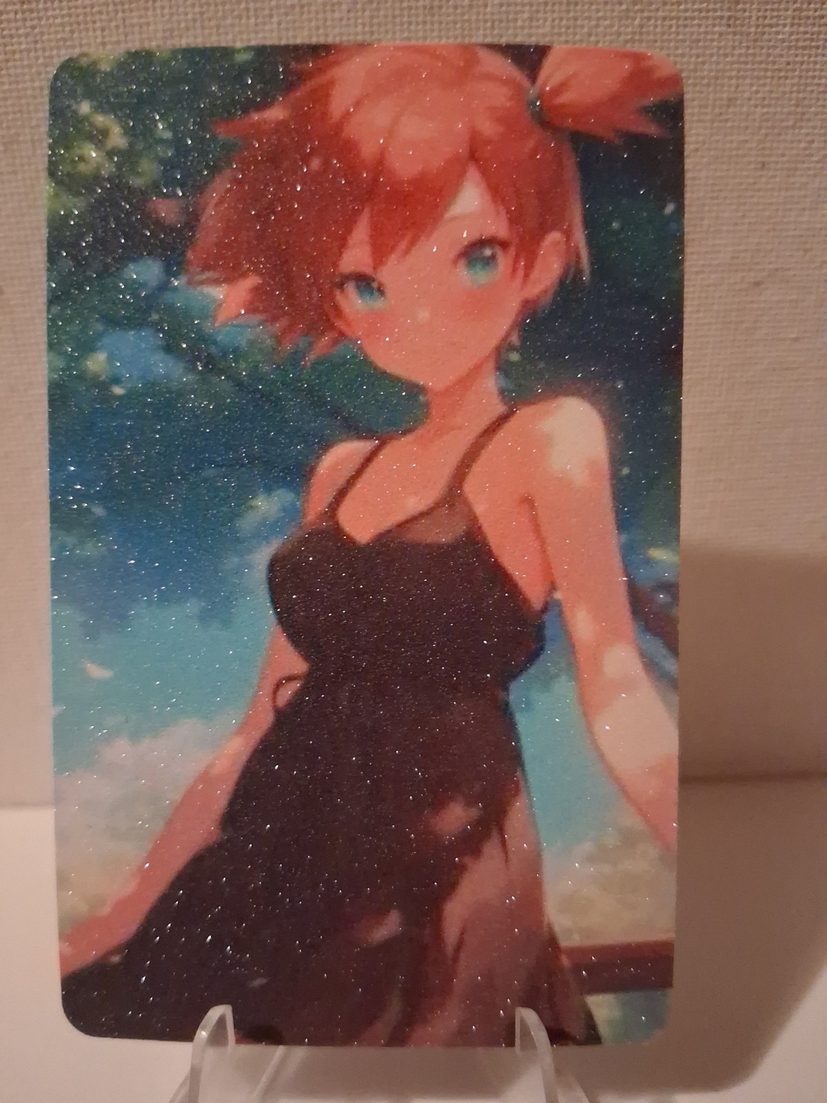 Pokémon Misty Glitter Anime Trading Card 