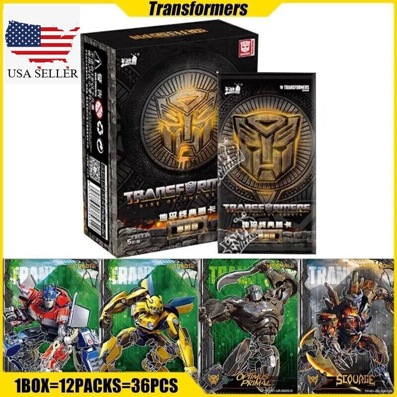 Kayou Hasbro Transformers Rise of The Beasts Booster Box 12 Pack TCG CCG NEW US