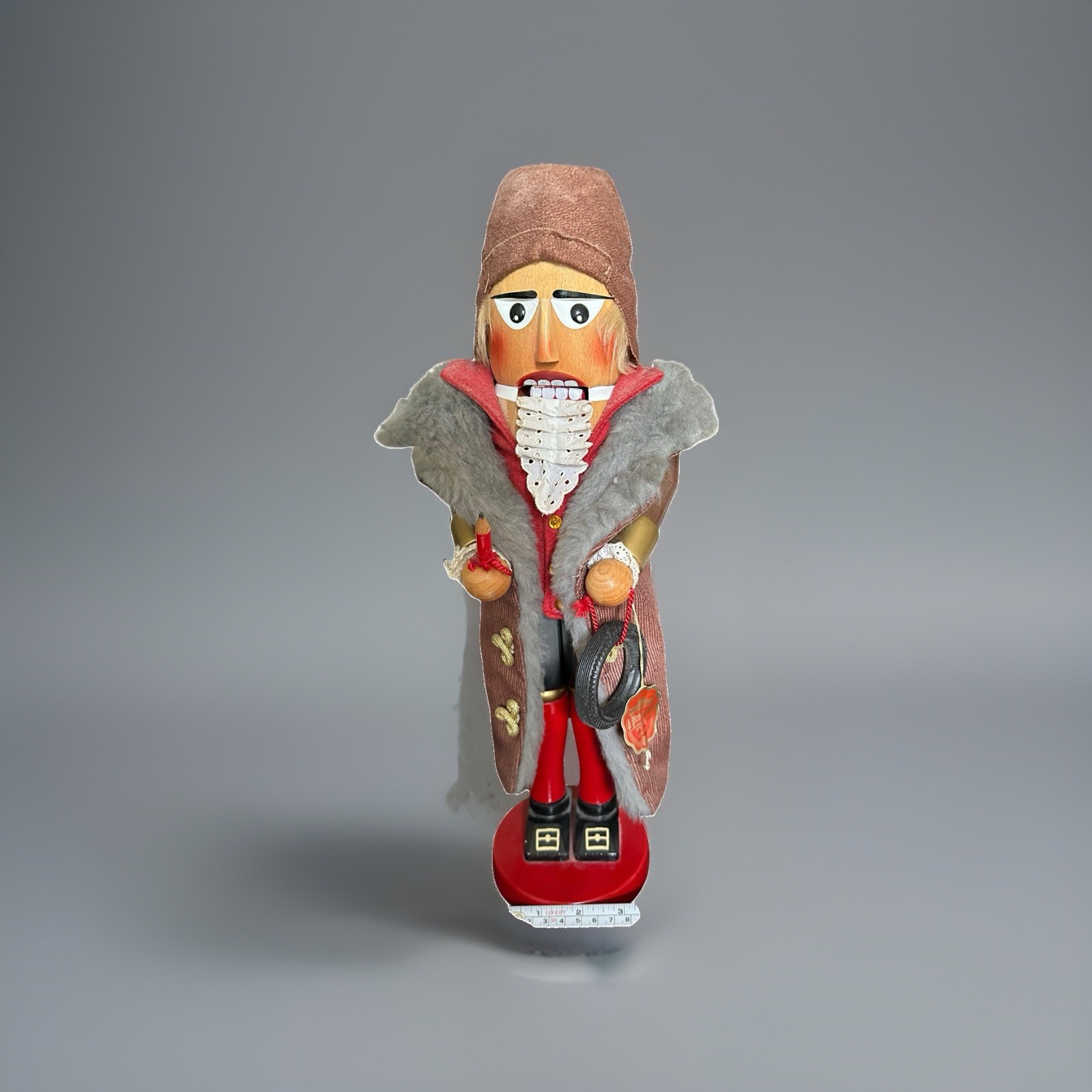Steinbach Wooden Nutcracker Studebaker 17” Tall Original Sticker Christmas #911