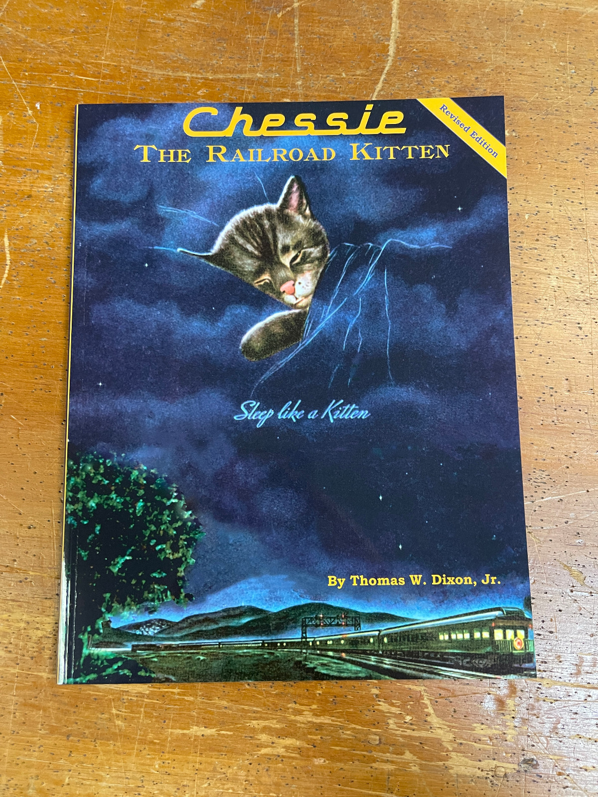 Chessie The Railroad Kitten Revised Edition by Thomas W. Dixon, Jr. 2024 Book