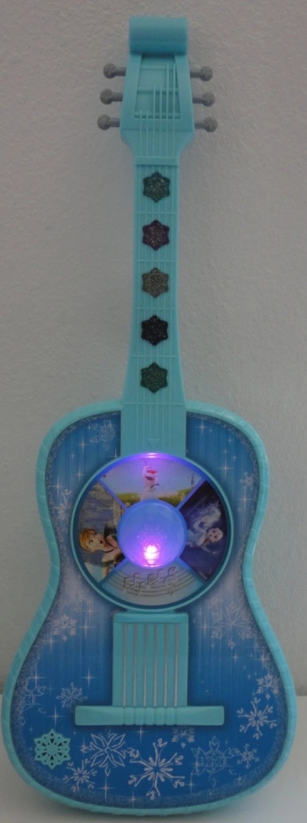 Disney Frozen Guitar Toy Crystal Magic Touch Musical Instrument Anna Elsa Jakks