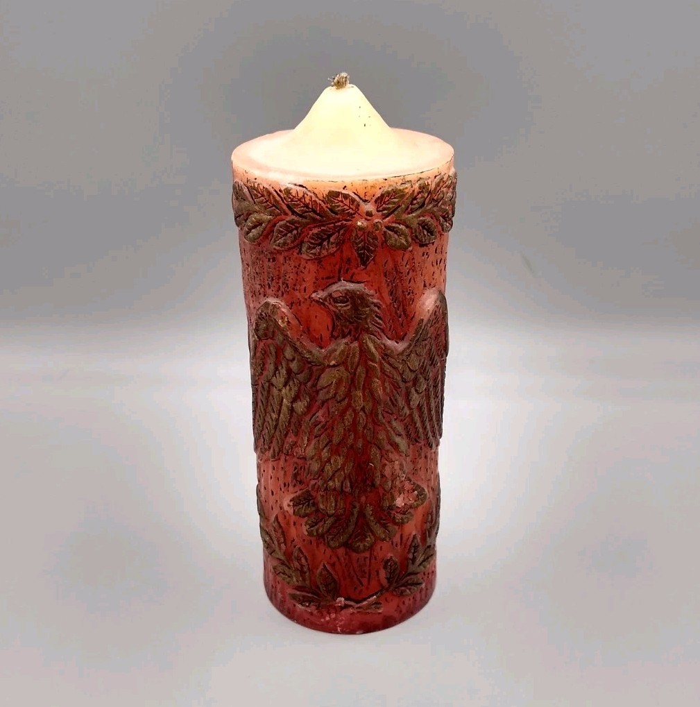 Vintage Early American style Eagle Candle Radiant Originals 6\