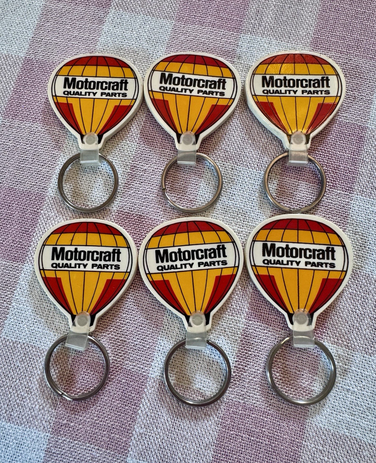 MOTORCRAFT QUALITY PARTS KEYCHAIN KEYRING