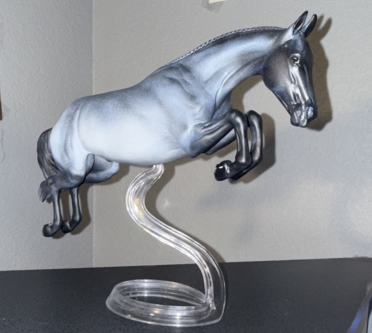 Breyer Custom Blue Roan on Bristol Mold OOAK