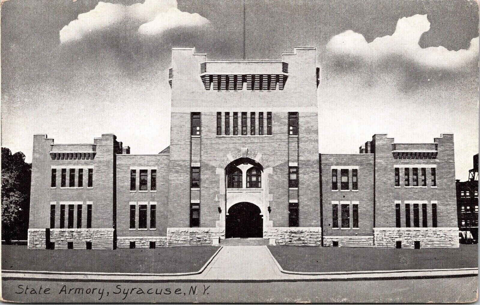State Armory Syracuse NY New York Antique Postcard UNP DB Unused