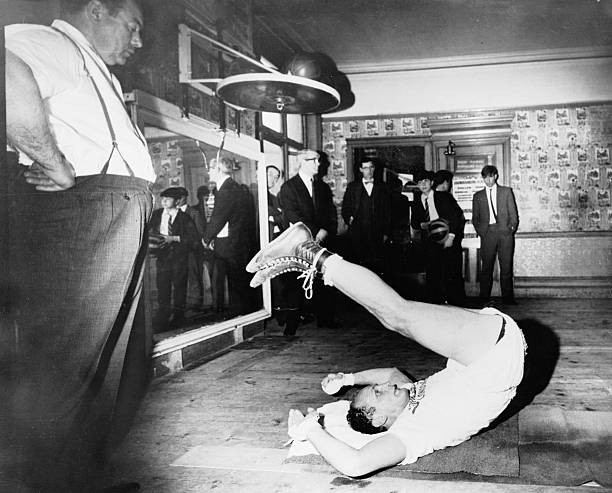 Henry Cooper in training Historic 1960s Old Photo