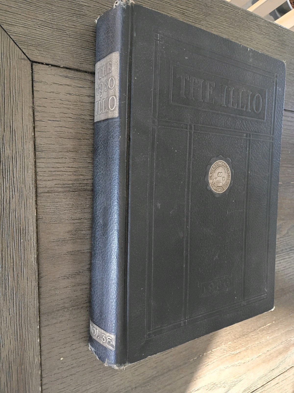 1930 THE ILLIO UNIVERSITY OF ILLINOIS YEARBOOK - URBANA-CHAMPAIGN, IL 