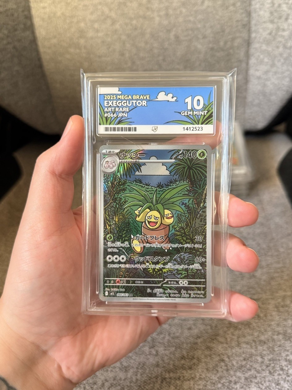 Pokemon Exeggutor 066 Mega Brave - ACE 10 GEM MINT