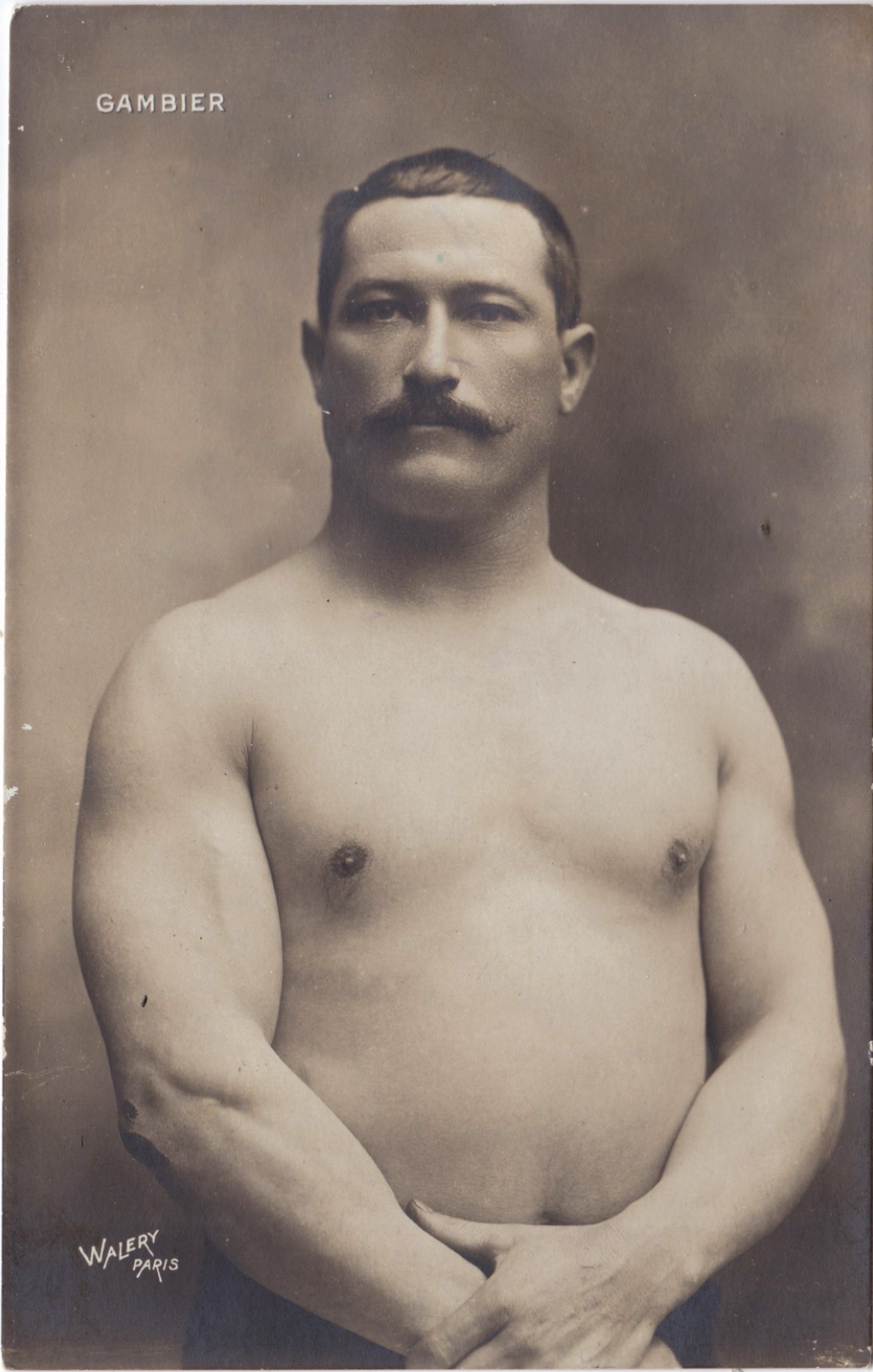 Vintage RPPC - Maurice Gambier - Photo Waléry Paris -  Gay interest