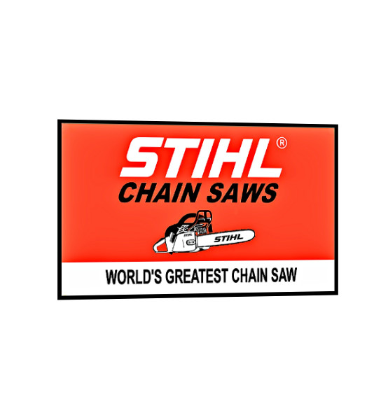NEW STIHL SLANT LOGO DECAL CHAINSAW. RAMBLER CUP, TOOL BOX,LOCKER STICKER