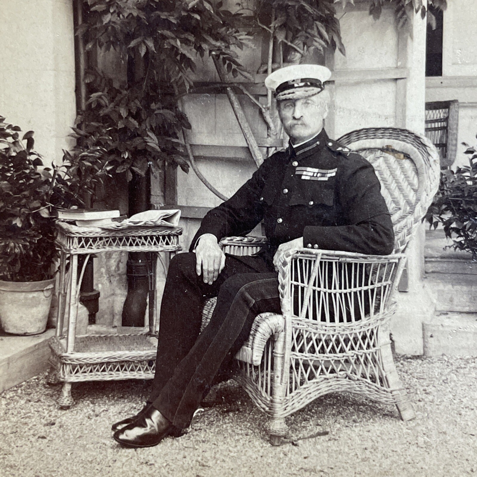 General Sir George White Stereoview Underwood & Underwood 1901 British Army
