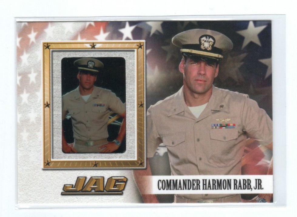 JAG Premiere Edition Gallery G3 David James Elliott as Commander Harmon Rabb Jr.