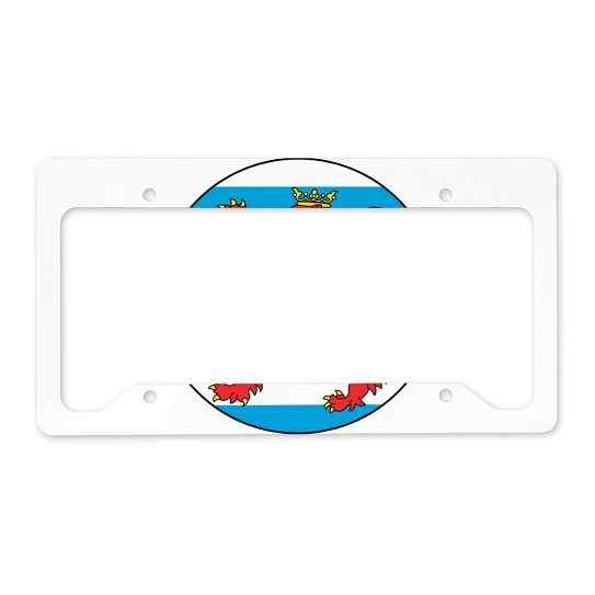 CafePress Luxembourg Roundel License Plate Holder License Frame (661074120)