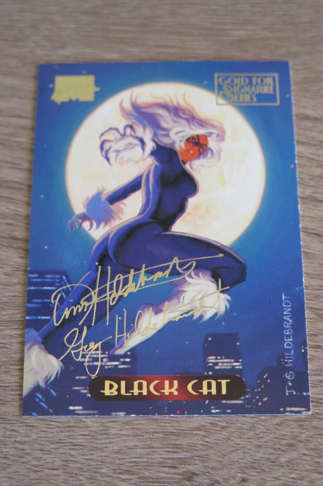 1994 Marvel Masterpieces Gold Foil Signature Series Singles You Pick Complete