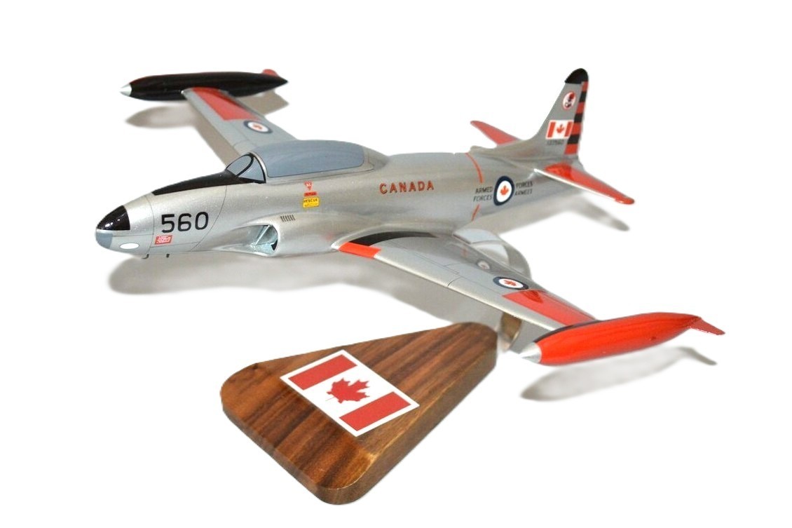 RCAF Canadair Lockheed CT-133 Silver Star Trainer Desk Model 1/32 SC Airplane