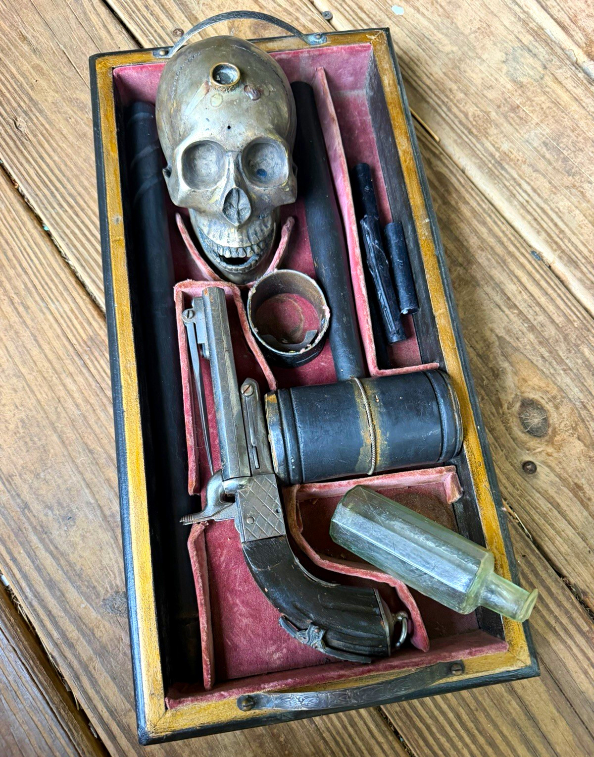Vintage Gothic Vampire Hunting Kit – “The Lord’s Protection” London – Rare Curio