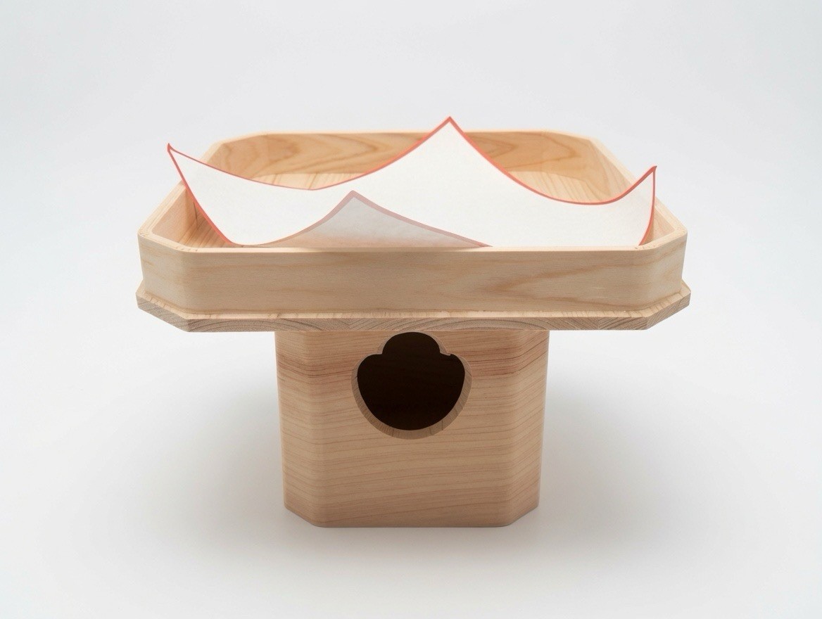 Authentic Japanese Sanbo Shinto Offering Stand 11