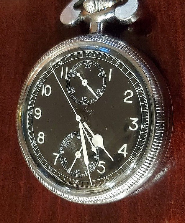 WW2 Breitling Navigation Watch great condition runs well similar To Model 23