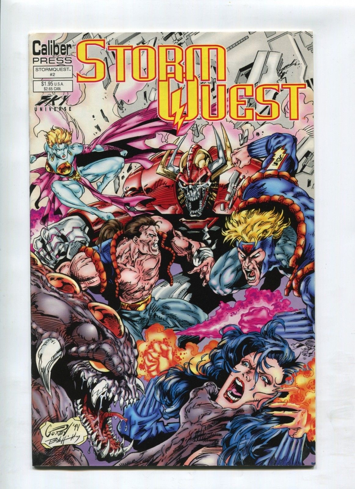 Storm Quest #2 Caliber Comics 1994 Comic Book