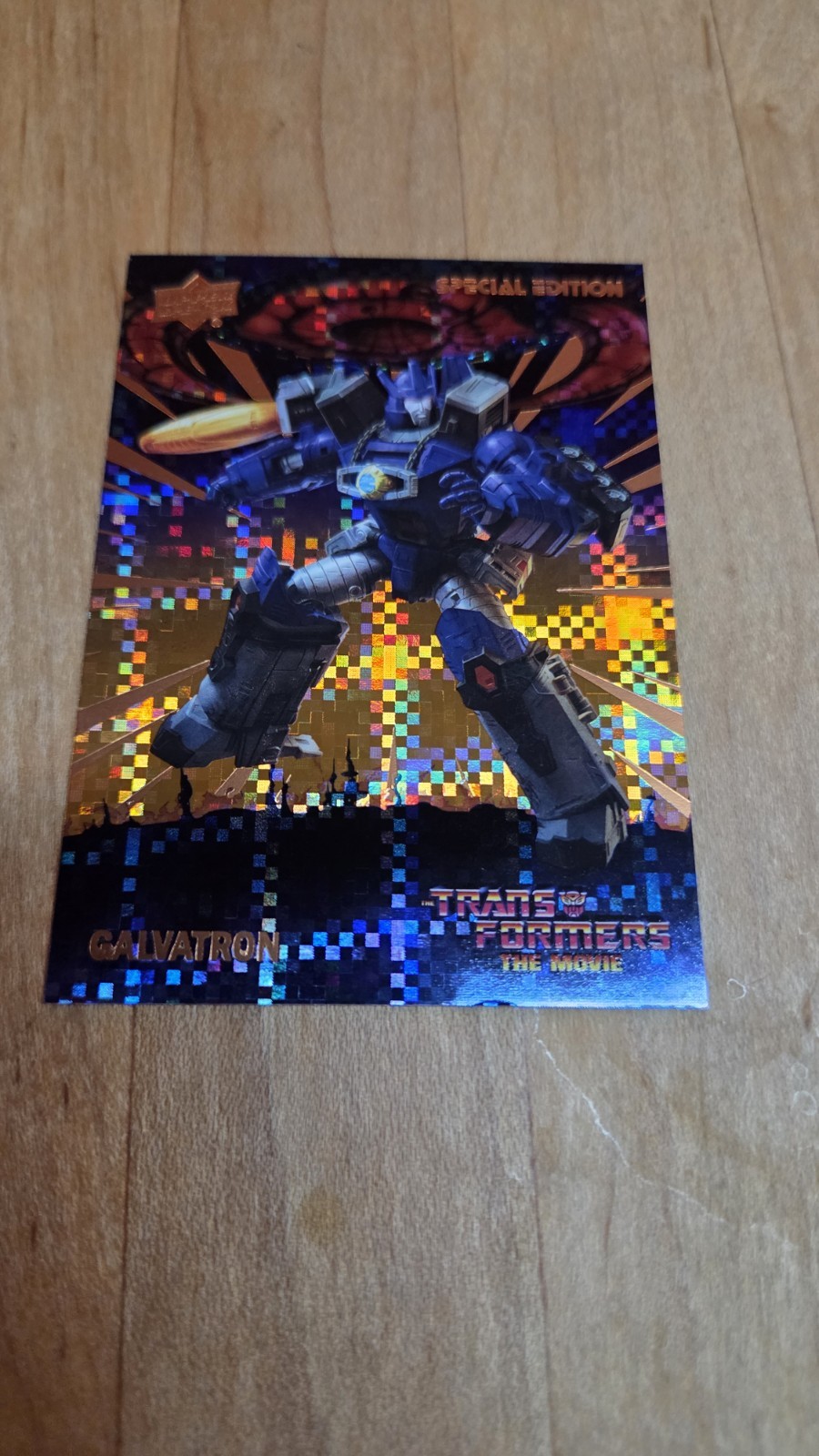 Upper Deck Transformers: The Movie Galvatron Gold Parallel Card 38/86