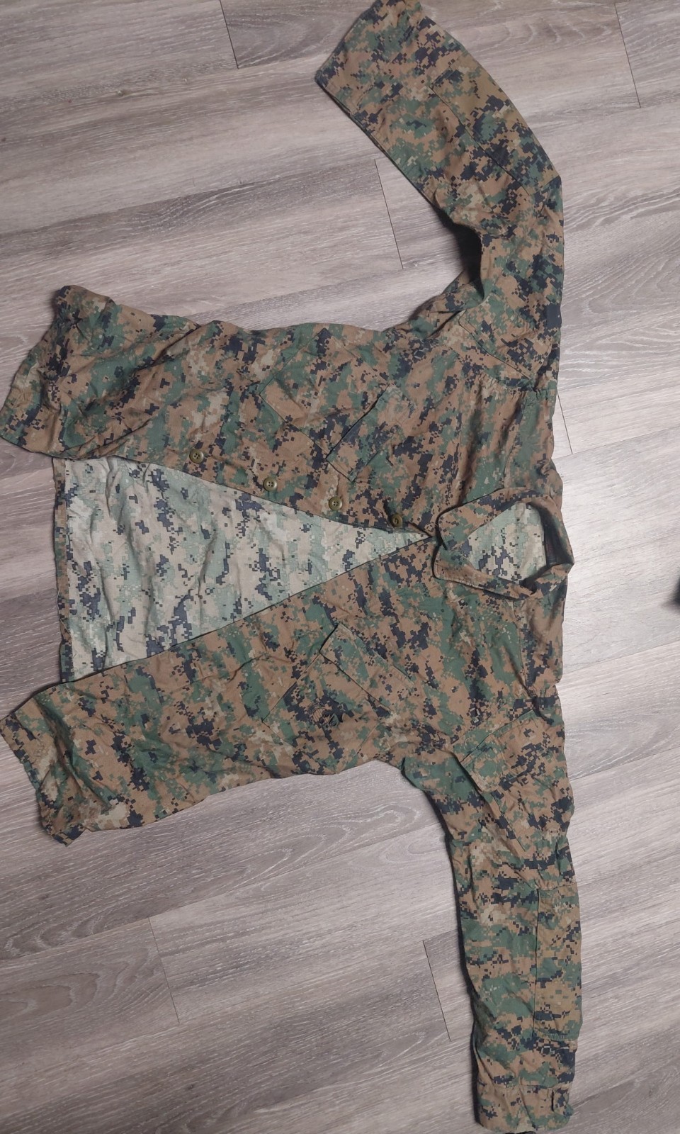 USMC MCTU experimental Lightweight Jungle Uniform Set Medium regular