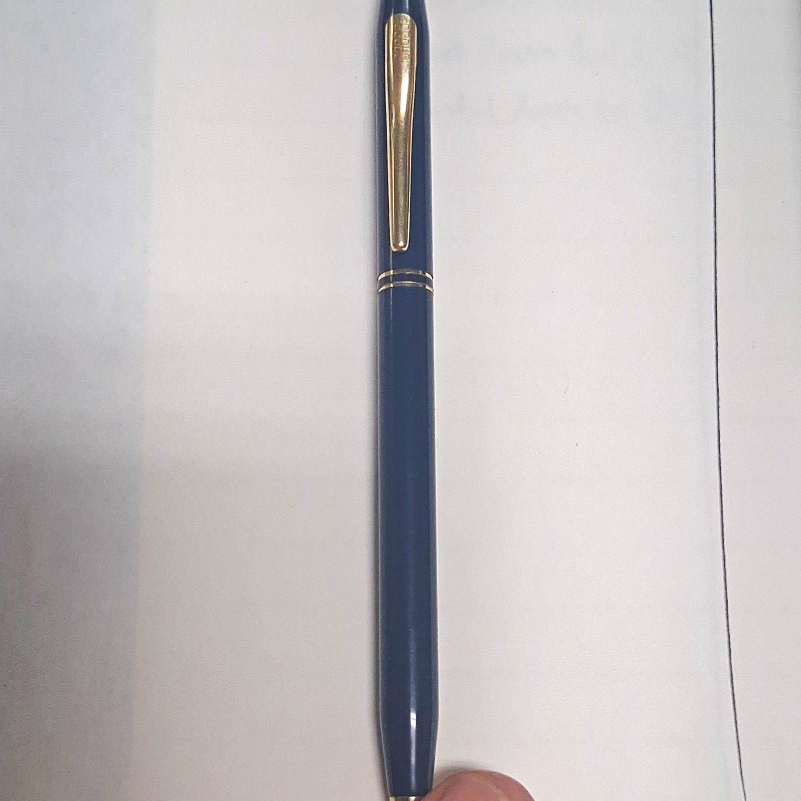vintage, Made-in-the-USA Cross Classic Century ballpoint pen Royal Blue