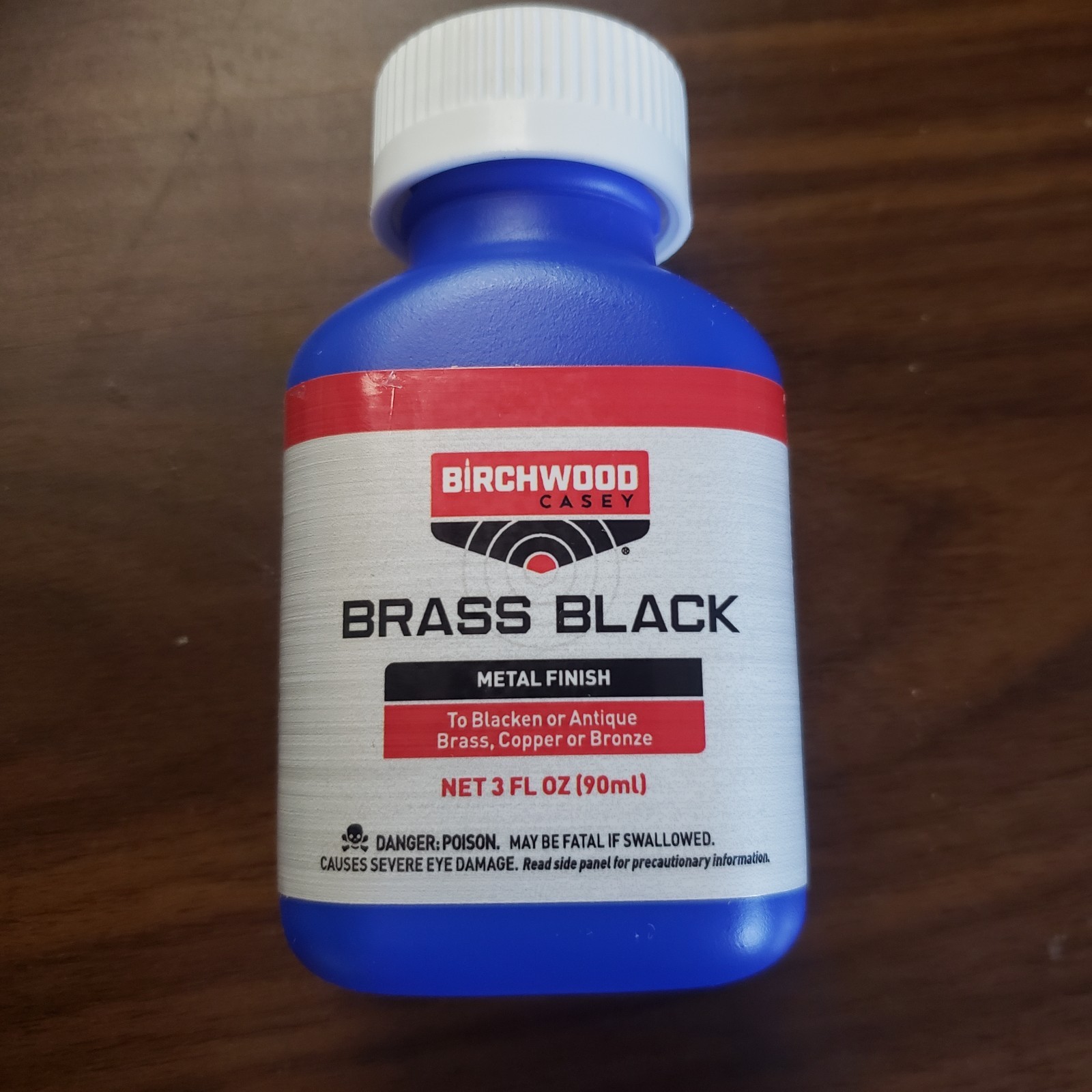 Birchwood Brass Black Metal Finish 3 fl oz.