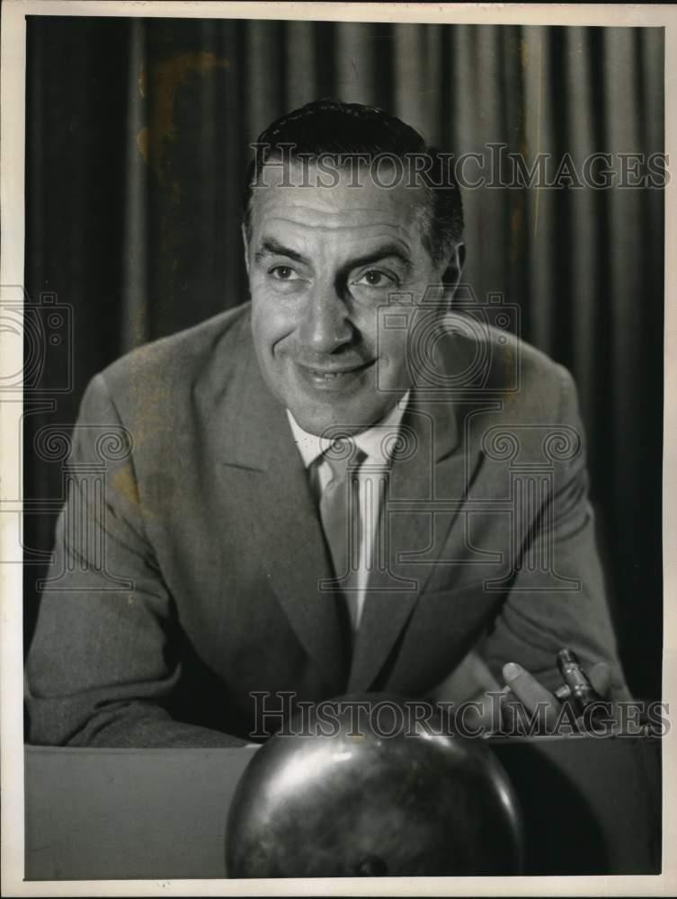 1958 Press Photo Ted Mack, Radio and TV host - lrx82095