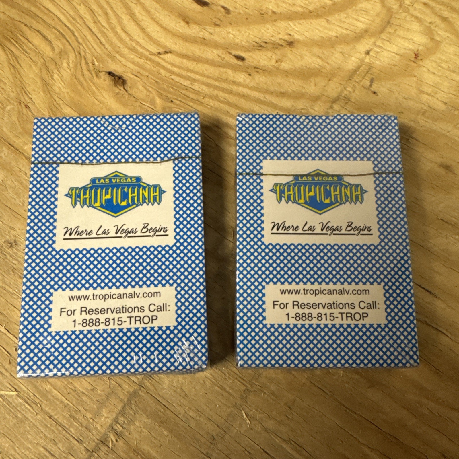 2 Tropicana Deck of Cards Playing Cards NEW & SEALED