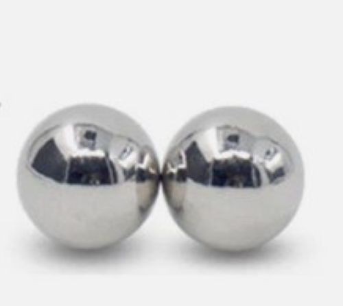 Two Big 10mm Magnetic Balls Prince Albert Orbs Nipple Lip Scrotum Universal Sexy