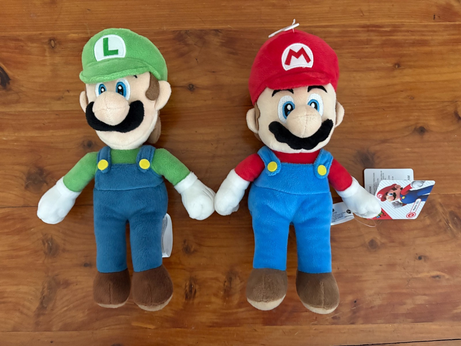 Nintendo Super Mario NWT and Luigi NWOT Plush Toy Set 10