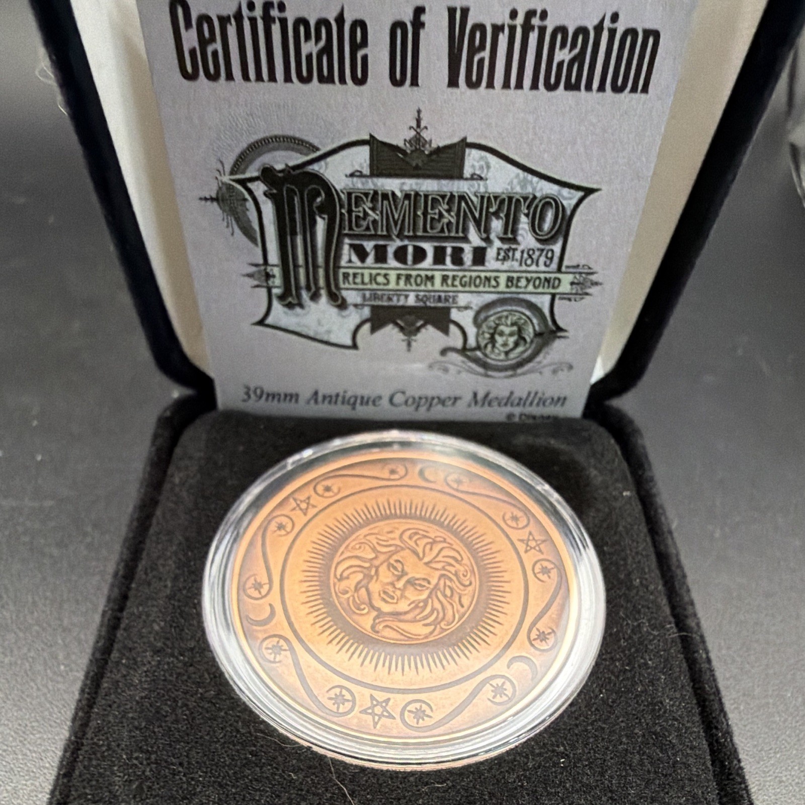 Disney Haunted Mansion 2022 Commemorative Medallion Coin