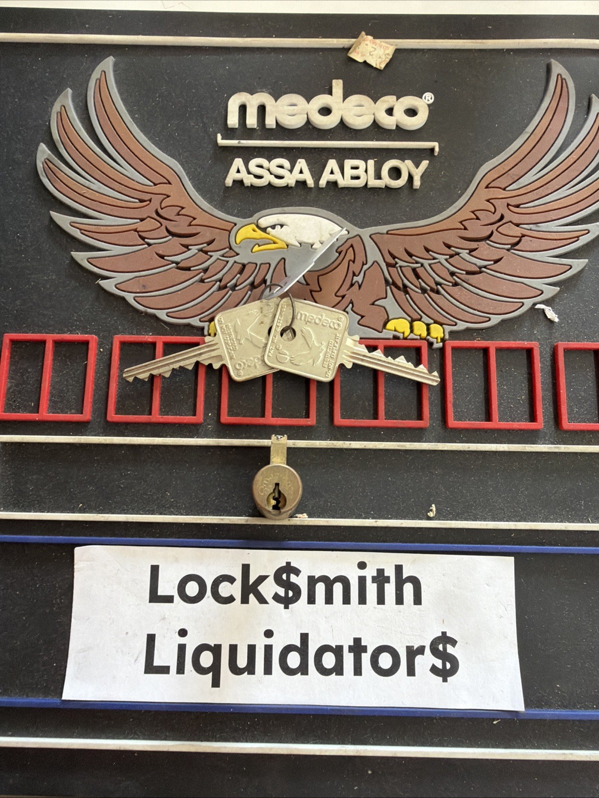 Medeco Key In Lever Cylinder Biaxial Keyway