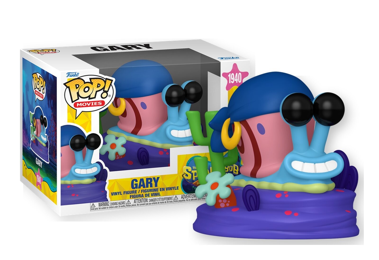 Funko Pop Movies: The Spongebob Movie - Gary - Vinyl Figure #1940 #86310