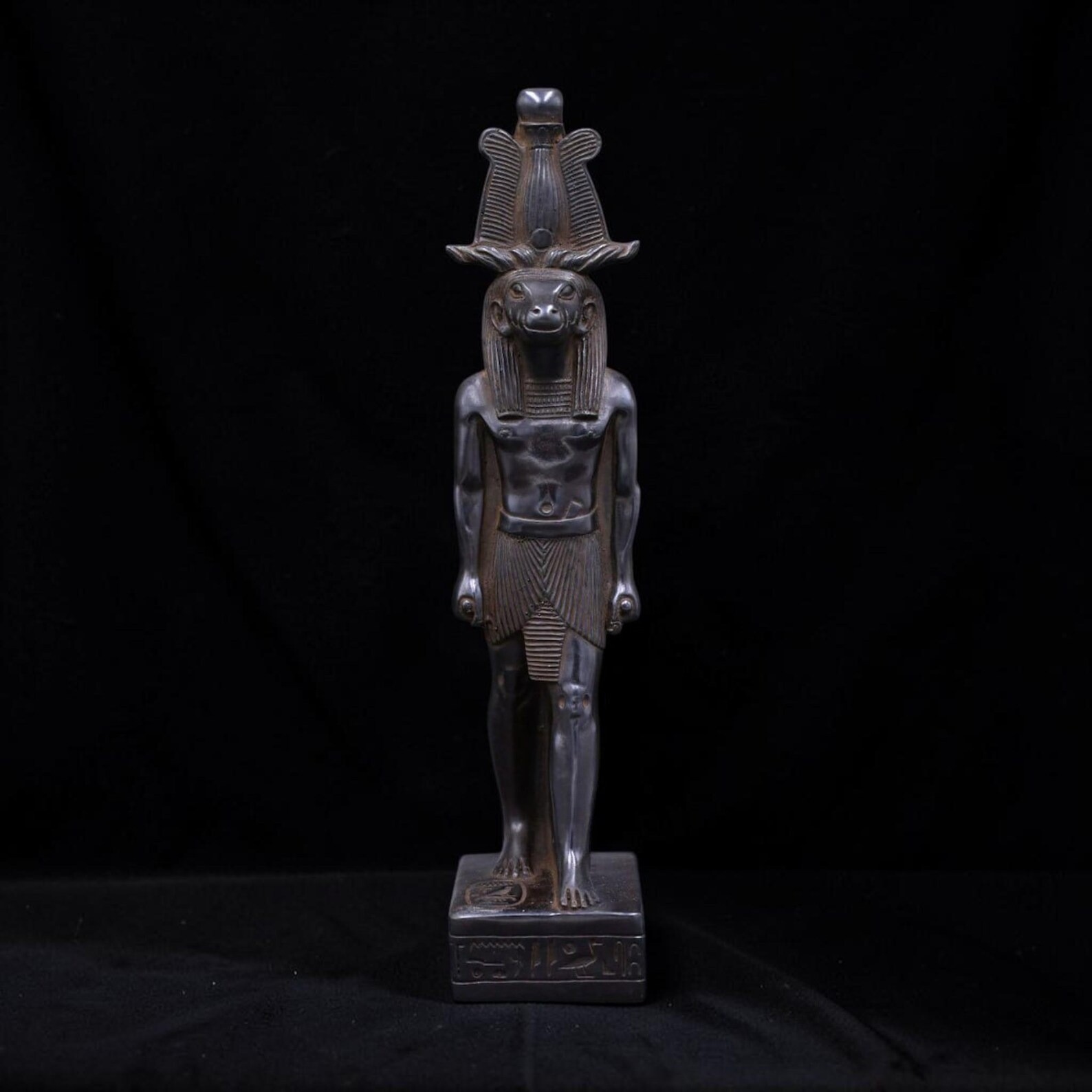 Egyptian Artifacts A Rare Authentic Pharaonic Statue Of Egyptian God Sobek BC